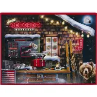 Gedore Roter Kalender de Advent 2025, 51 Stück, Kalender de Männerwerkzeuge, Geschenk für Männer, R33003151