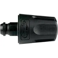 Nilfisk Düse Click & Clean F Fahrzeugwäsche, Abguss, , C & C Car nozzle, Schwarz