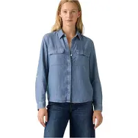 Levi's Levis Hemdbluse Krempelärmel mit Riegel