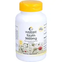 WARNKE Taurin 3600mg, 120 St KAP