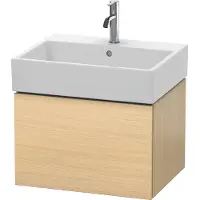 Duravit Waschtischunterbau L-CUBE 394x584x459mm mediterrane eiche