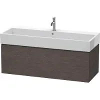 Duravit Waschtischunterbau L-CUBE 394x1184x459mm eiche dunkel gebürstet