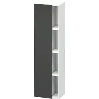 Duravit Hochschrank DuraStyle 50x36x180cm, Tür li, graph matt/we matt