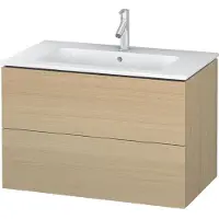Duravit Waschtischunterbau L-CUBE 820x481x550mm mediterrane eiche