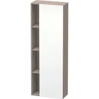 Duravit Hochschrank DuraStyle 50x24x140cm, Tür re, we. m/bas matt