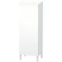 Duravit Halbhochschrank L-CUBE 500x363x1320mm Anschlag rechts weiß matt Anschlag rechts weiß matt