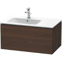 Duravit Waschtischunterbau L-CUBE 820x481x400mm nussbaum gebürstet