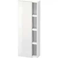 Duravit Hochschrank DuraStyle 50x24x140cm, Tür li, we. hgl/we matt