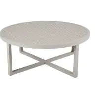 Brafab Vevi Loungetisch Aluminium Ø100x40 cm