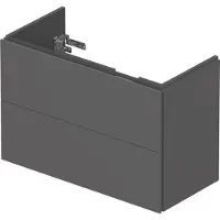 Duravit WT-Unterbau L-CUBE Compact 550x820x391mm graphit matt