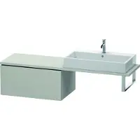 Duravit Unterschrank L-Cube 82x54,7cm, betongr ma, f Kons, 1 Auszug