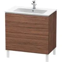 Duravit Waschtischunterbau L-CUBE 820x481x704mm nussbaum dunkel