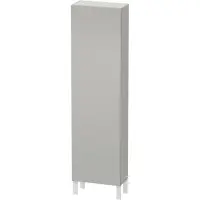 Duravit Hochschrank L-Cube 50x24,3x176cm, Tür re, betongrau matt