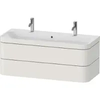 Duravit Möbelwaschtisch-Unterschrank Happy D.2 Plus 117,5x49cm, m 1 HL, 2 La, Nord we s-matt
