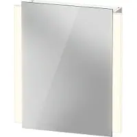 Duravit Ketho.2 armoire de toilette, version Better, éclairage LED, 1 porte, charnières à gauche