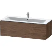 Duravit Waschtischunterbau L-CUBE 1220x481x400mm nussbaum dunkel