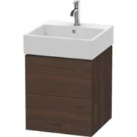 Duravit Waschtischunterbau L-CUBE 544x484x459mm nussbaum gebürstet