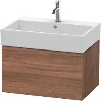 Duravit Waschtischunterbau L-CUBE 394x684x459mm nussbaum natur