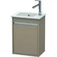 Duravit Waschtischunterschrank Ketho 40x28,5x55cm, wandhängend, Tür rechts, leinen