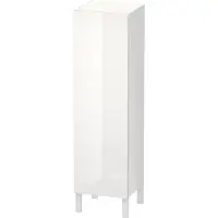 Duravit Halbhochschrank L-CUBE INDIVIDUAL 250/500x200/363x901/1320mm Ans re we hgl Anschlag rechts weiß hochglanz