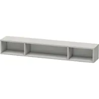 Duravit Regalelement L-CUBE 800x140x120mm betongrau matt