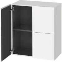 Duravit Halbhochschrank L-CUBE 700x363x800mm weiß matt weiß matt