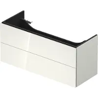 Duravit Waschtischunterbau L-CUBE 544x1184x459mm weiss hochglanz