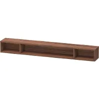 Duravit Regalelement L-CUBE 1000x140x120mm nussbaum dunkel
