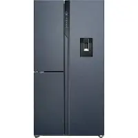 Haier HSPR79F18EWMB, 573 l, SN-T, 5 kg/24h, E, Fresh Zone Fach, Schwarz