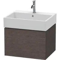 Duravit Waschtischunterbau L-CUBE 394x584x459mm eiche dunkel gebürstet
