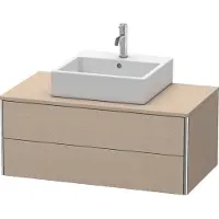 Duravit Waschtischunterbau XSQUARE 400x1000x548mm leinen