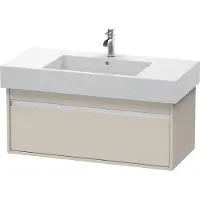 Duravit Waschtischunterbau KETHO 455x1000x410mm taupe