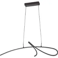 Eglo LED Hängelampe Cardoncito, Esstisch Pendelleuchte, Deckenlampe mit Dip Switch, Esszimmerlampe aus Metall, warmweiß - kaltweiß, 2400 Lumen