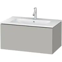 Duravit Waschtischunterbau L-CUBE 820x481x400mm betongrau matt