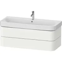 Duravit Happy D.2 Plus Waschtischunterbau wandhängend, 1175x490mm, 2 Schubkästen, HP4389036360000