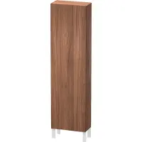 Duravit Hochschrank L-Cube 50x24,3x176cm, Tür links, nussbaum natur