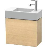 Duravit Waschtischunterbau L-CUBE 400x480x240mm Ans re mediterrane eiche