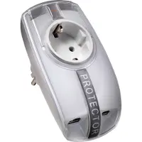 Dehn DPRO 230 LAN100, 1 AC-Ausgänge, 230 V, 50 - 60 Hz, 16 A, Weiß, Netzwerk