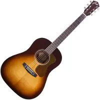 Guild DS-240 Memoir Schrägschulter Akustik Vintage Sunburst Glanz