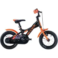 S'Cool XXlite alloy 12 Zoll Kinderfahrrad Black/Orange