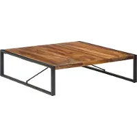 vidaXL Couchtisch 140x70x40 cm Massivholz