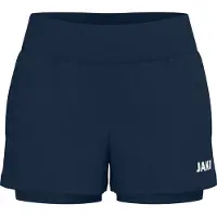 Jako Damen 2-In-1 Short One 8200D-900 40 - Marine - 40