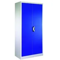 OTTO Office Stahlschrank mit Flügeltüren 93 x 195 cm blau, 93x195x50 cm
