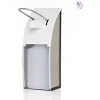 Blanc HYGIENIC Dosierspender, Armhebelspender, EURO-Spender, EDELSTAHL-GEBÜRSTET, FIX, 500ml, klein
