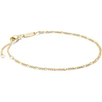 Thomas Sabo Charm-Armband Figaro Design vergoldet