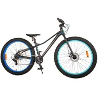Tpfsports Gradient Kinderfahrrad - Jungen - 26 Zoll - 7-Gang - Scheibenbremse - Schwarz