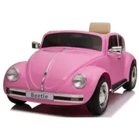 TPFLiving Elektro-Kinderauto Volkswagen Beetle Pink