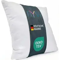NYVI Kopfkissen NYVICloud 80x80 cm 1000g - Schlafkissen Kissenfüllung Bettkissen für alle Schlaftypen, waschbar, für Allergiker geeignet