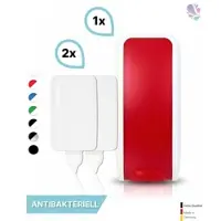 Blanc HYGIENIC SET: Schaumseifenspender manuell, Blanc Cosmos +2x 1-Liter Schaumseife antibakteriell - PRODUKTSET