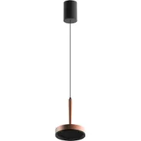 Loom Design Nyx P1 Pendelleuchte Matt Bronze - , Nyx P1, dimmbar, Bronze / Altmessing, für Wohnzimmer, Aluminium, Modern